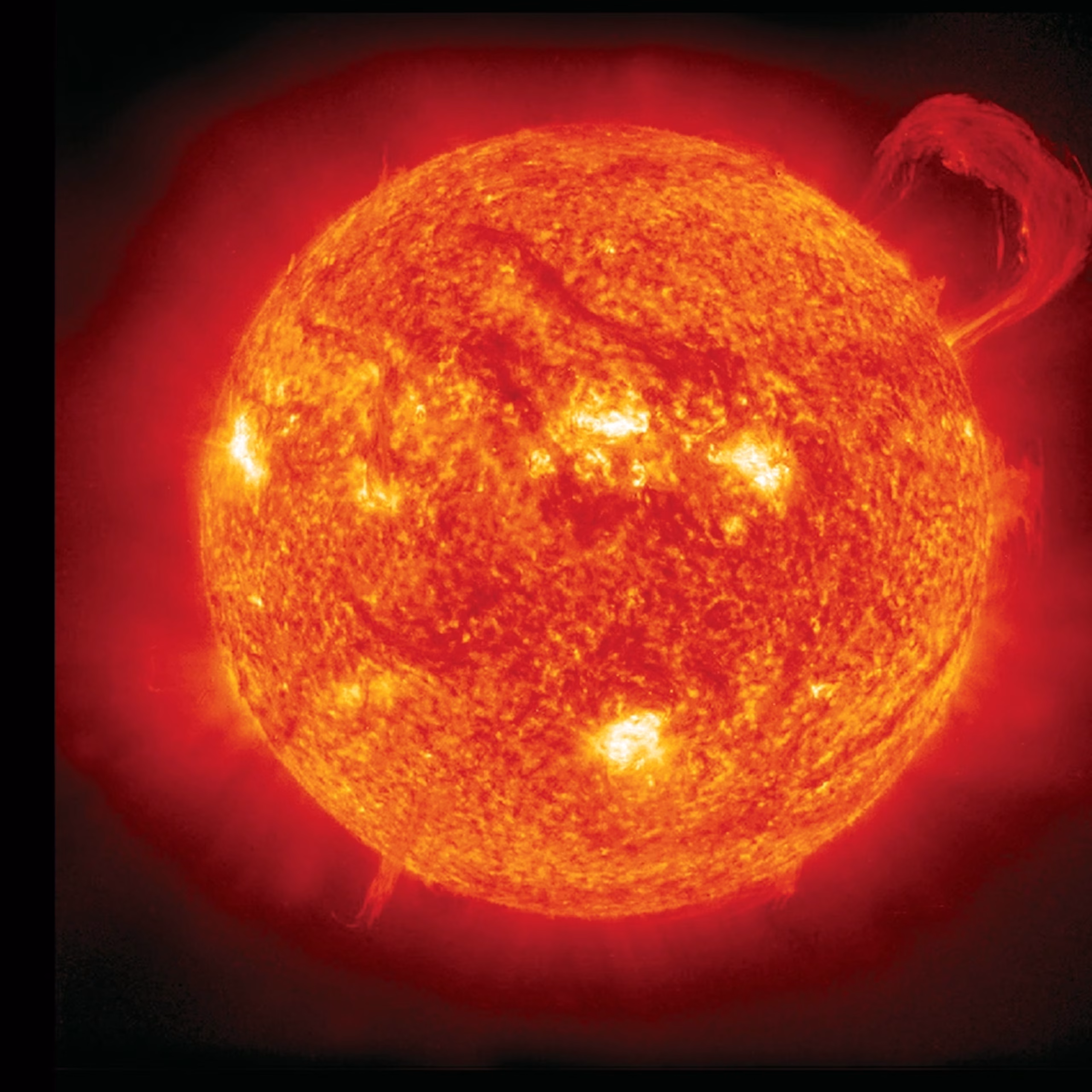 The Sun, a natural nuclear fusion reactor fusing hydrogen into helium