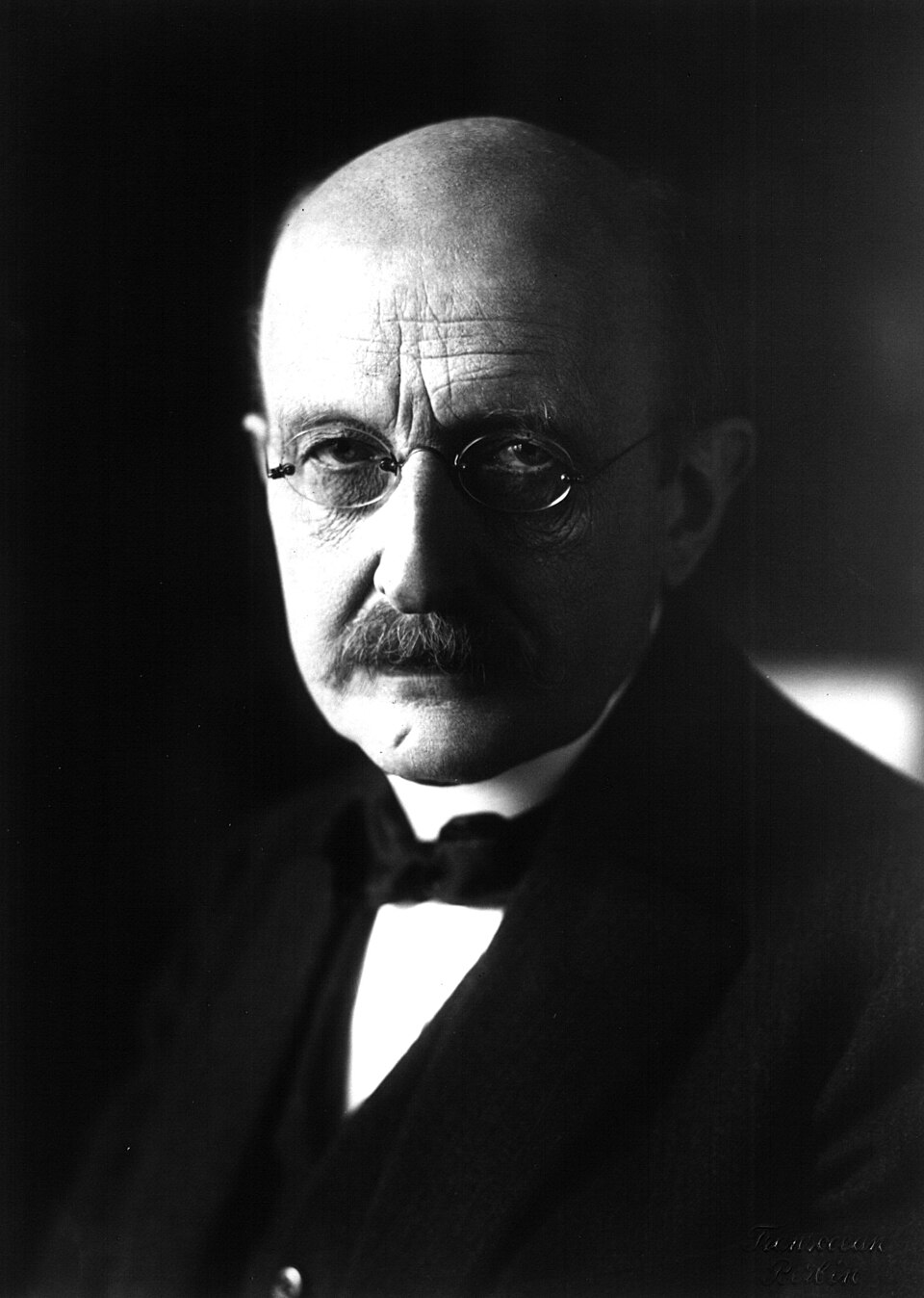 Max Planck, originator of the constant h in the photon energy formula E = hf