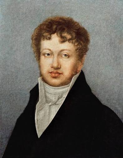 Portrait of André-Marie Ampère, the physicist the unit of electric current is named after