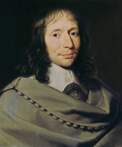 Portrait of Blaise Pascal, the French mathematician who formulated Pascal's law