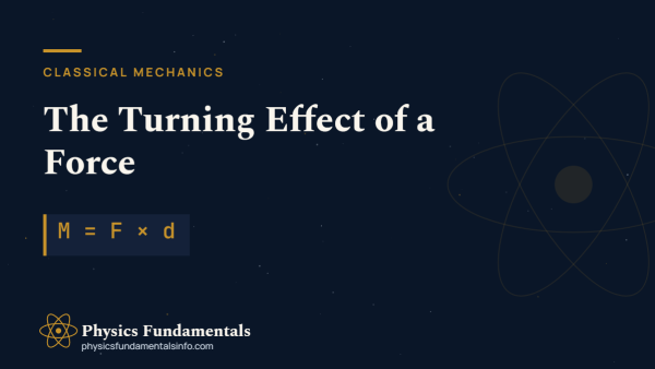 Moment of a Force (Turning Effect)