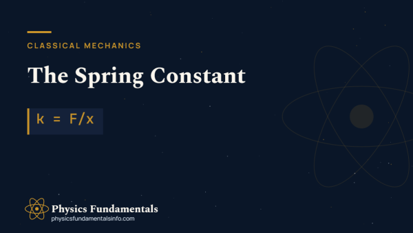 Spring Constant (k = F/x): Formula & Examples