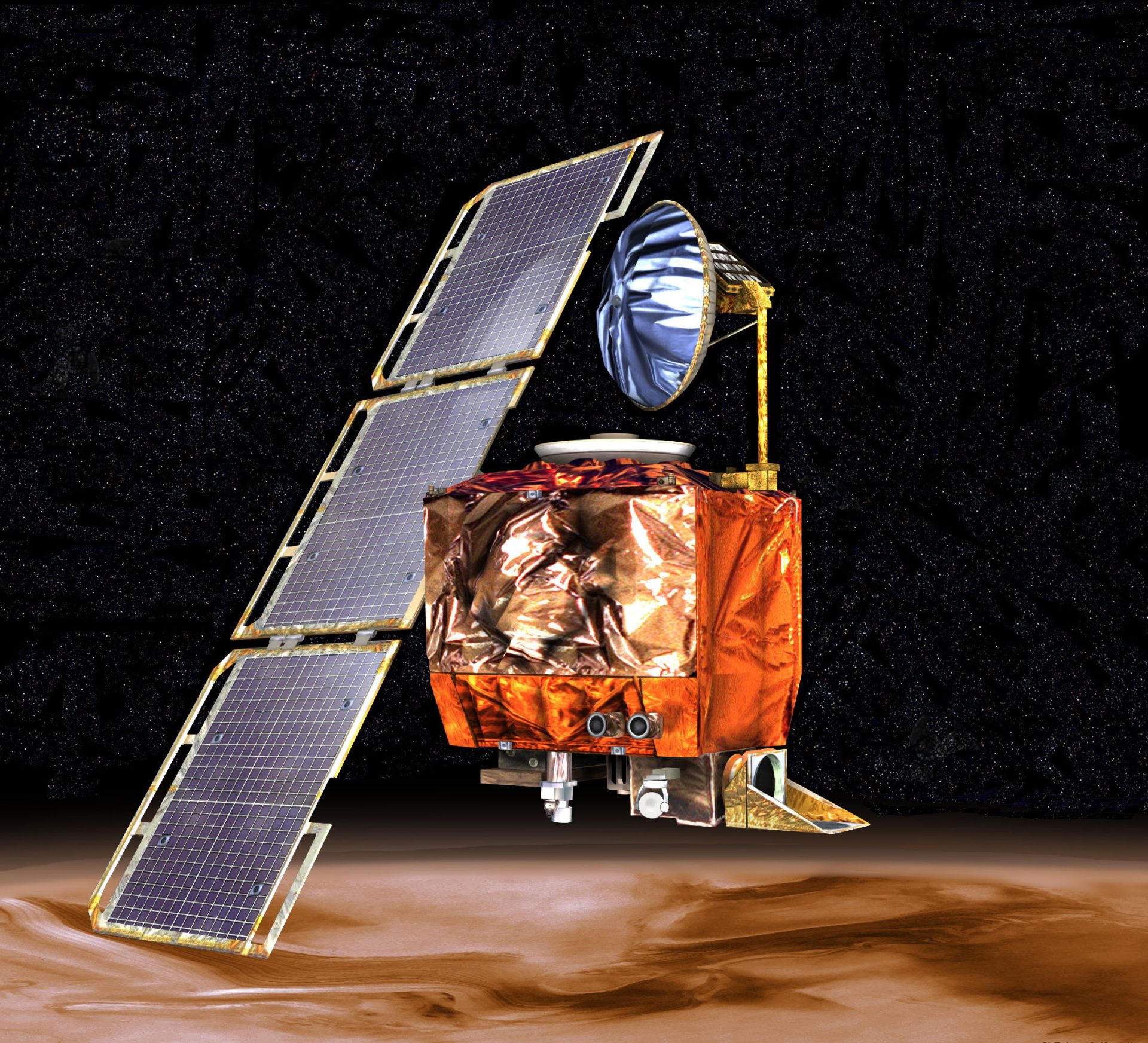 Mars Climate Orbiter, lost in 1999 to a physics unit conversions error