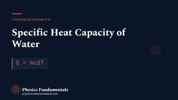 What Is the Specific Heat Capacity of Water?