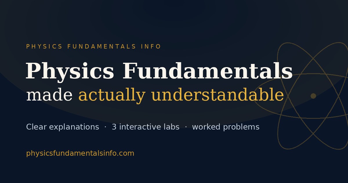 Physics Fundamentals: Master the Core Laws of Physics